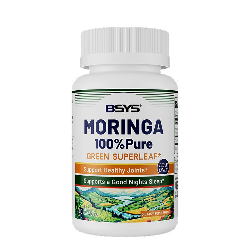 BSYS Moringa Capsules  Antioxidant & Anti-Inflammatory Support  Blood Sugar Health Aid  Cholesterol Balance Formula  Heart Wellness Support  Immune Boost & Natural Defense
