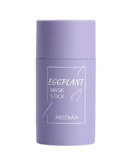 Maschera detergente al tè verde, stick di argilla, controllo dell'olio, maschera schiarente anti-acne, maschera alle alghe, cura della pelle